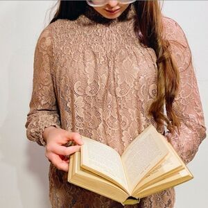 Cable & gauge vintage style floral top‎